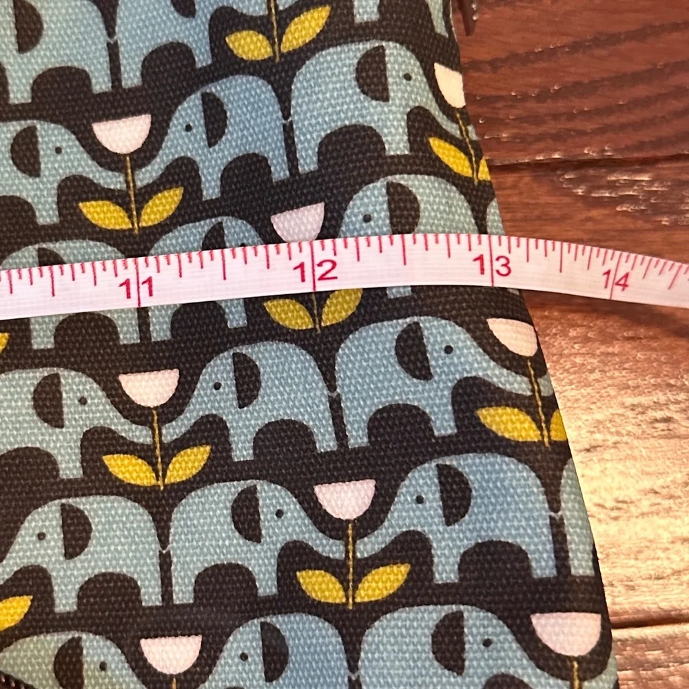 Nicky James EUC Elephant print backpack top handle purse - Picture 12 of 16